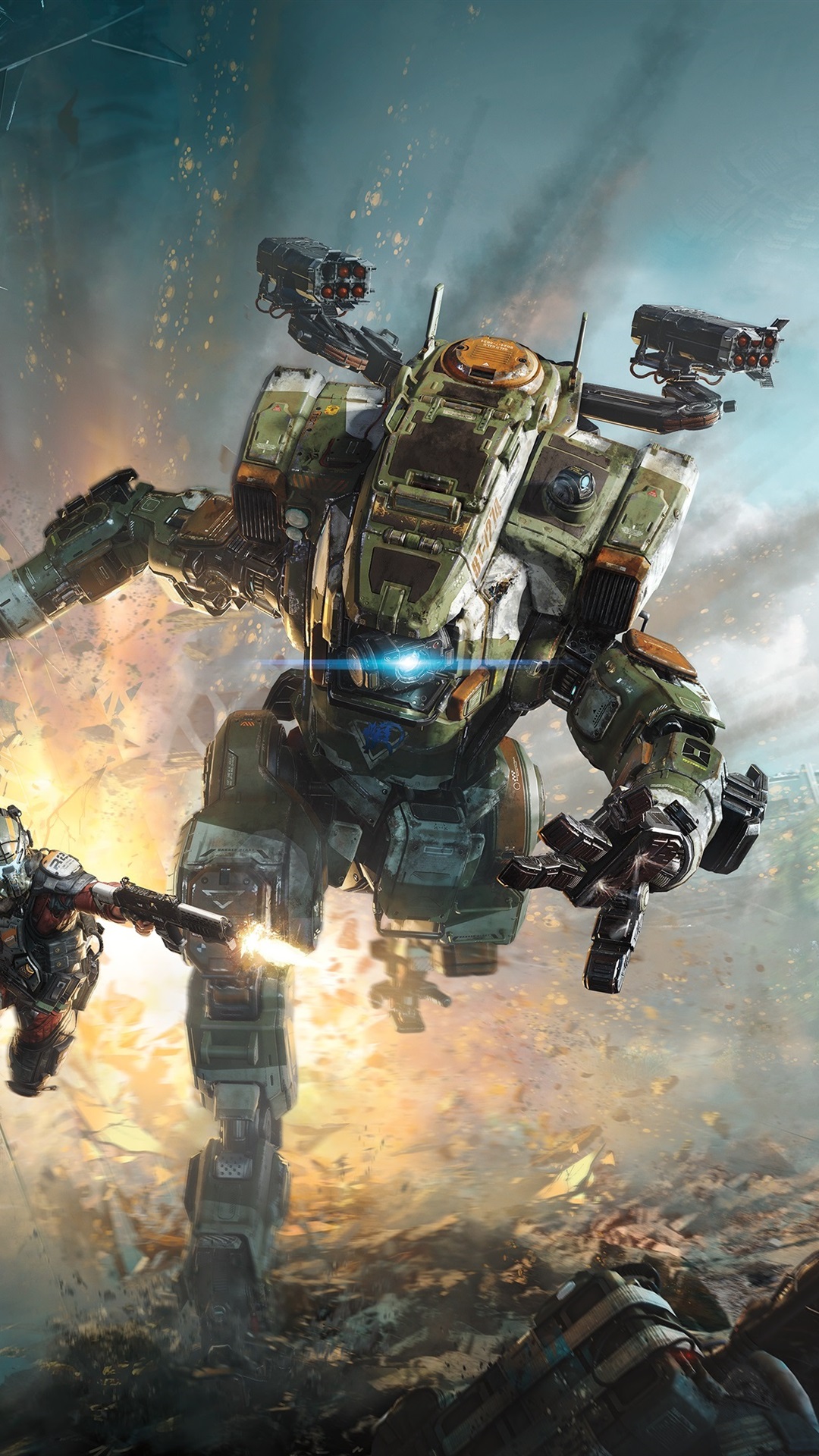 Iphone Wallpaper Titanfall - Fondos De Pantalla Titanfall 2 - HD Wallpaper 