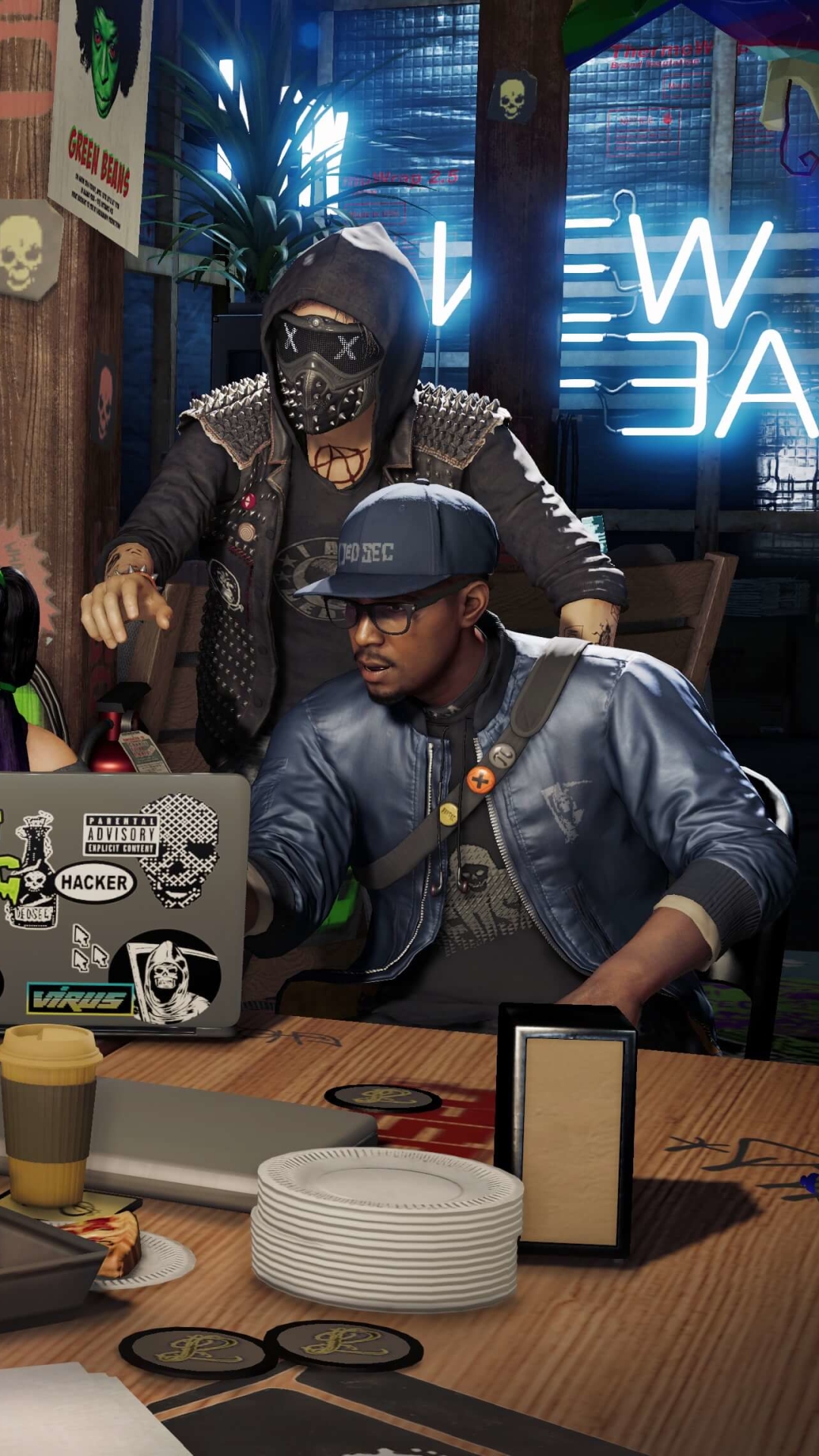 Watch Dogs 2 Computer 1080x19 Wallpaper Teahub Io