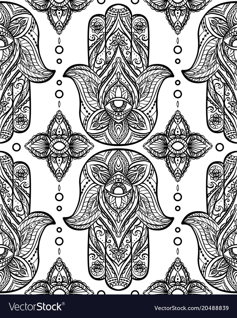 Buddha Hand Black And White - HD Wallpaper 