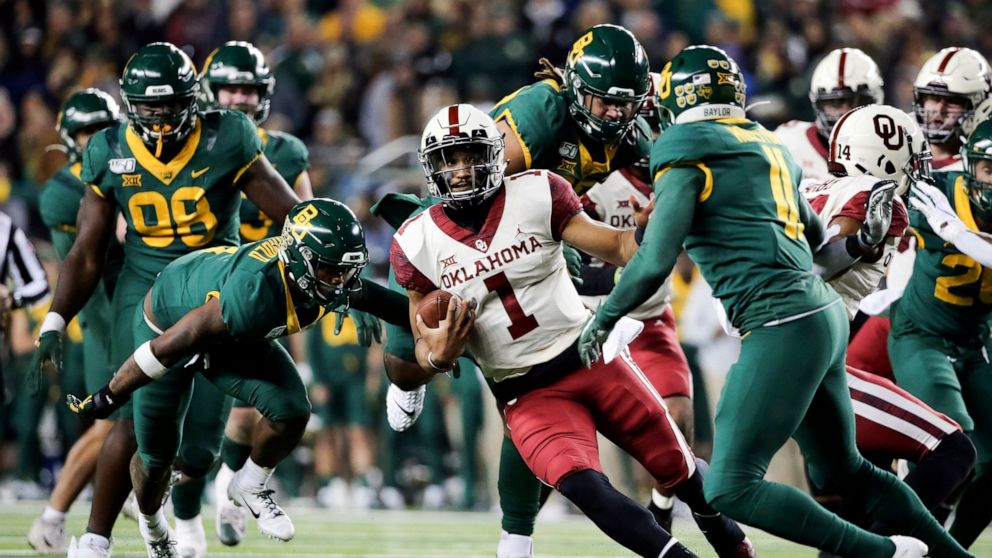 Jalen Hurts Oklahoma Vs Baylor - HD Wallpaper 