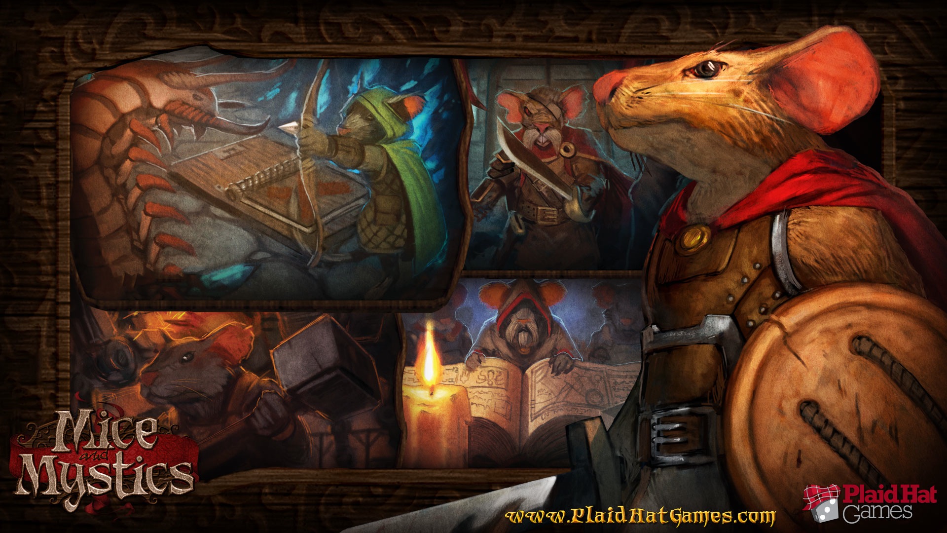 Mice And Mystics - HD Wallpaper 