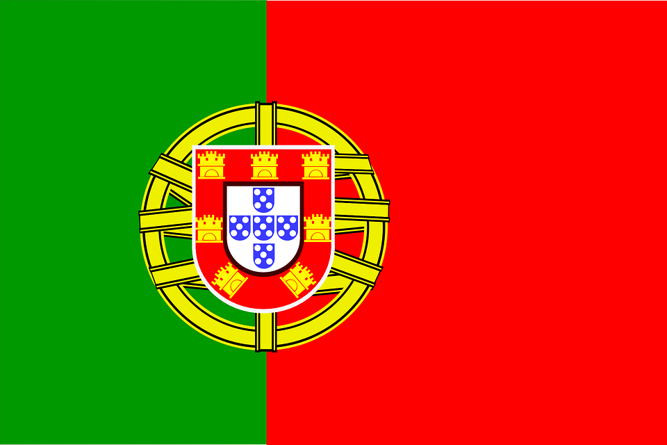 Portugal Flag Vector - HD Wallpaper 