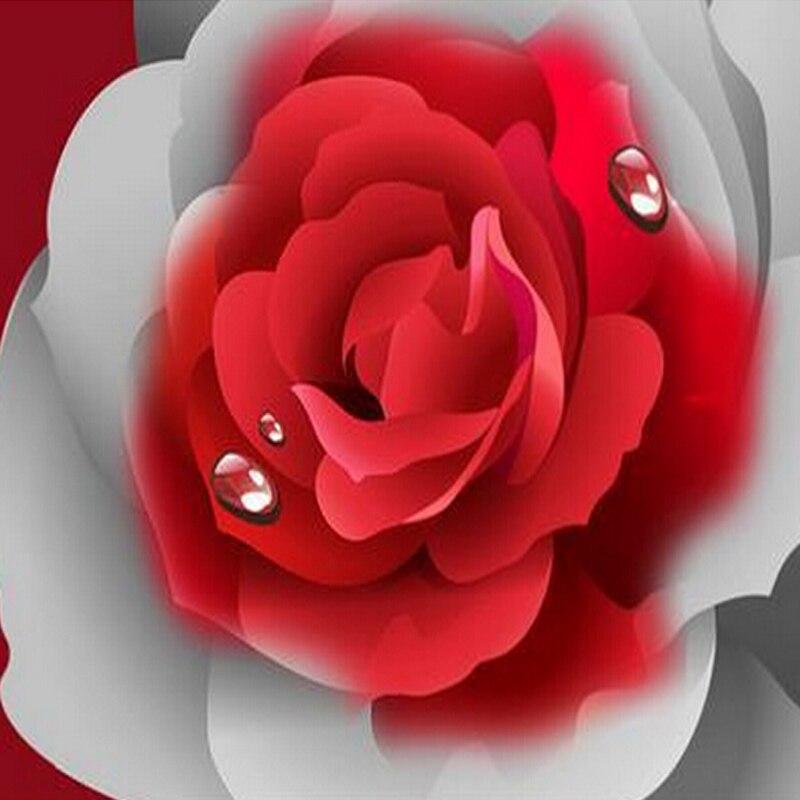 Rosas Rojas En 3d - HD Wallpaper 