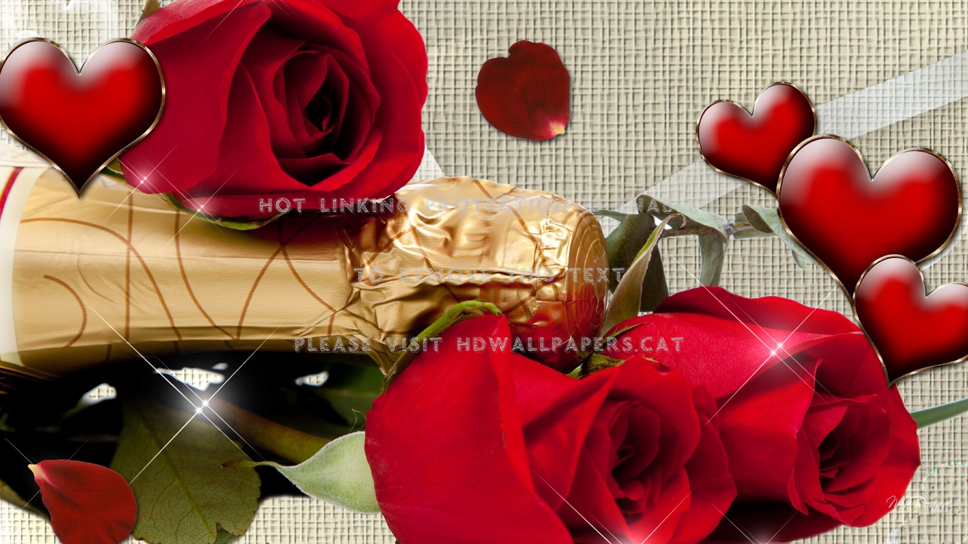 Celebrate Love Romantic Red Roses Day Date - Честит Имен Ден Ивелина - HD Wallpaper 