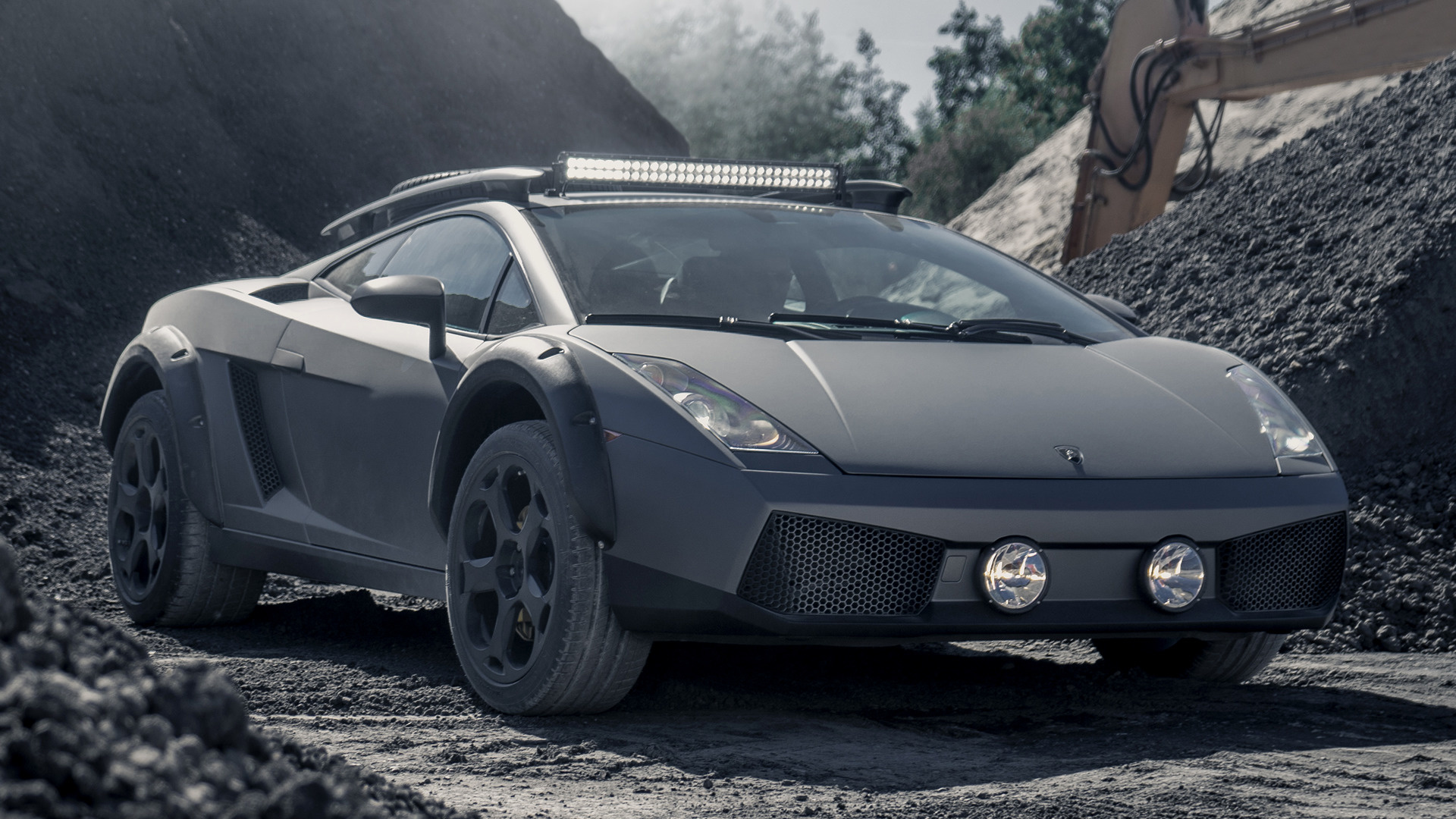 Lamborghini Gallardo Offroad - HD Wallpaper 