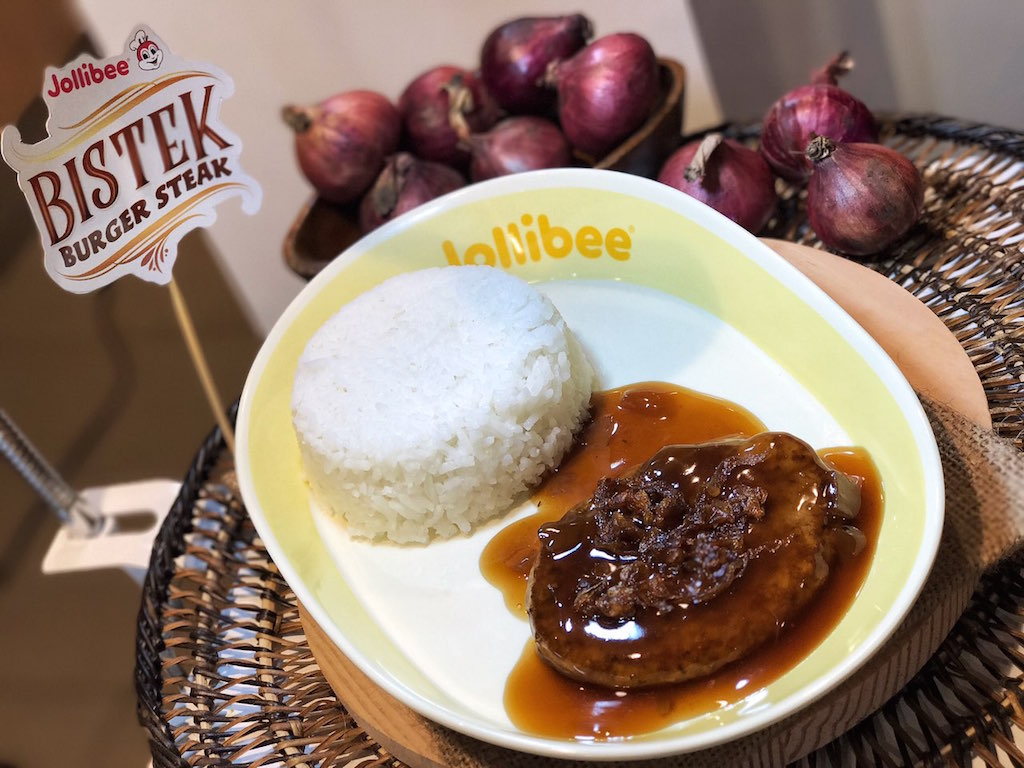 Burger Steak Jollibee Menu - HD Wallpaper 