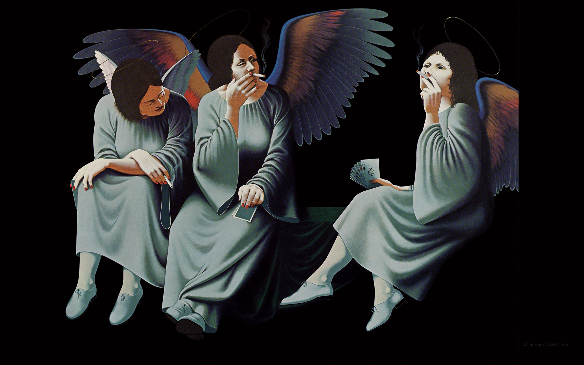 Black Sabbath Heaven And Hell - HD Wallpaper 