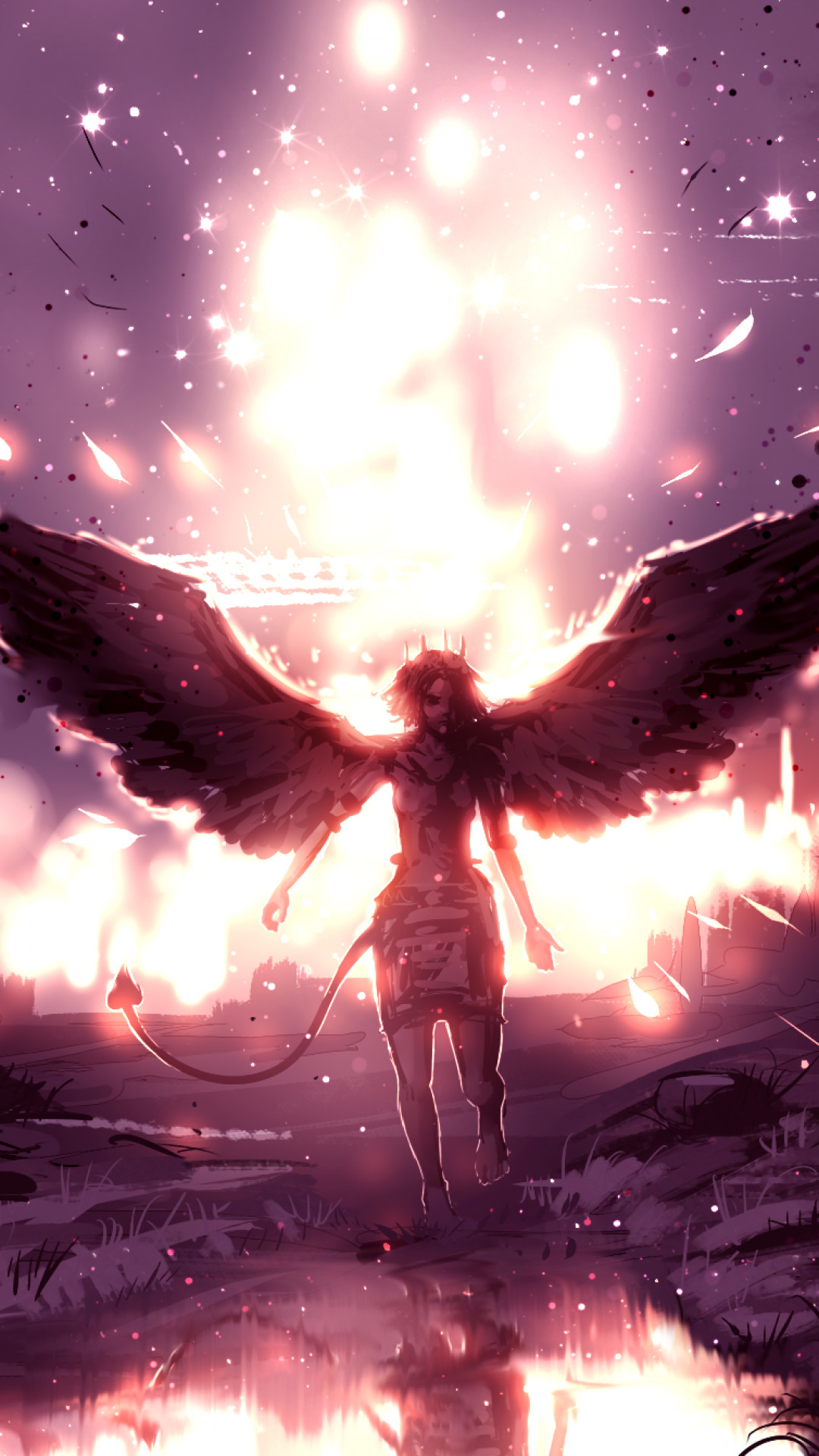 Fallen Angel, Wings, Artwork, Light, Feathers 
 Data - Will Save Us Now David Chappell - HD Wallpaper 