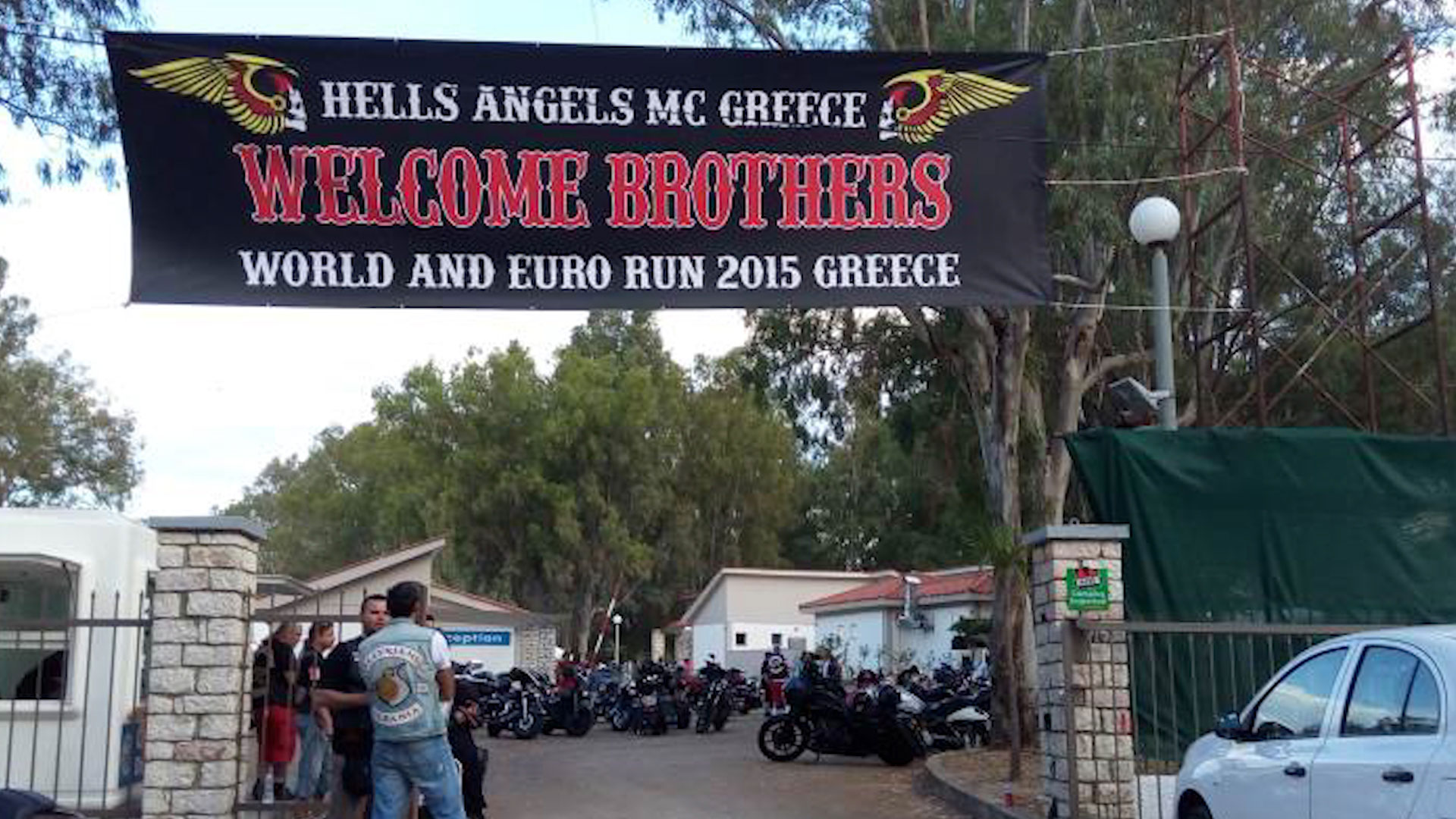 Hells Angels - Hells Angels Greece Clubhouse - HD Wallpaper 