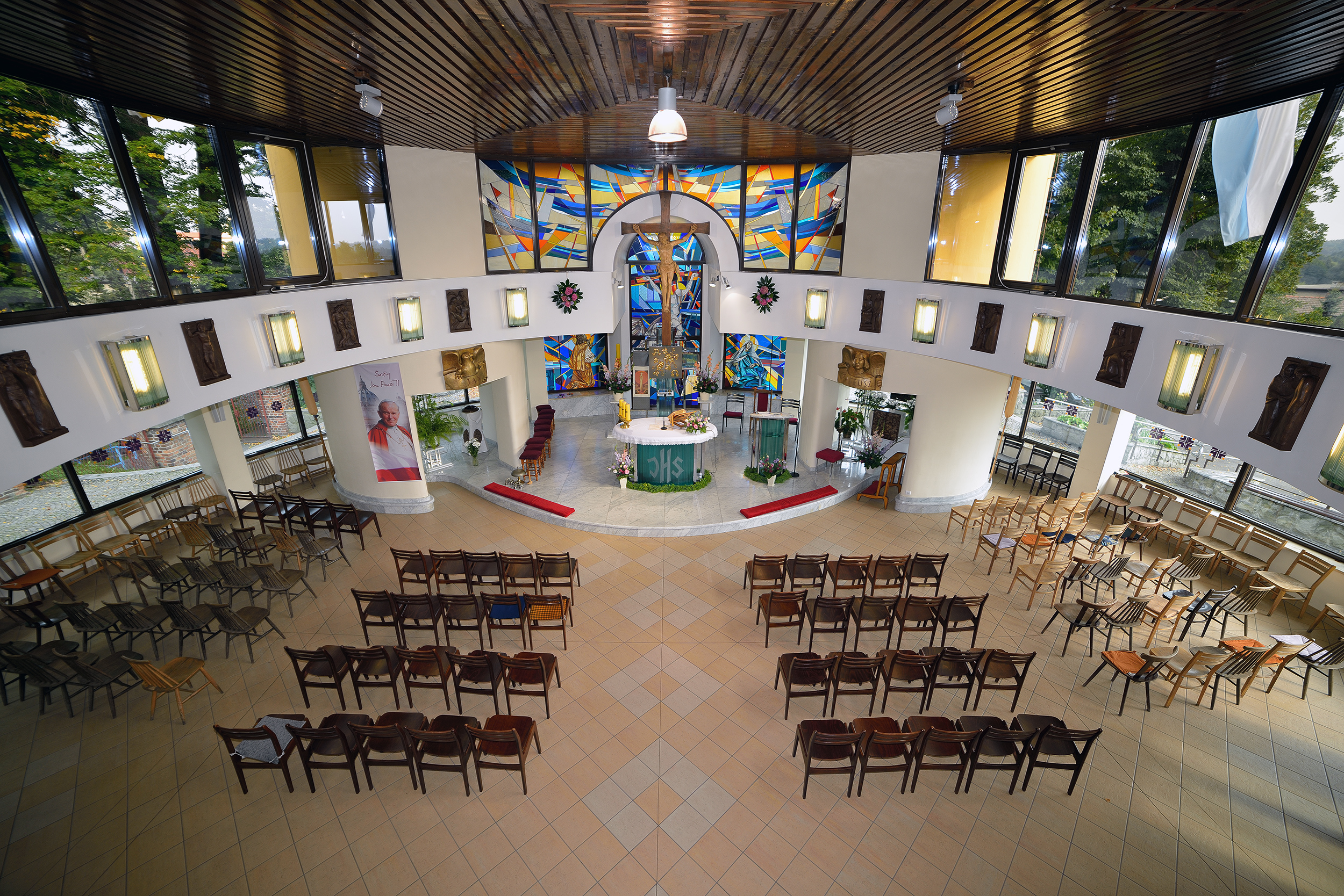 Kościół Podwyższenia Krzyża Świetego Wodzisław Śląski - HD Wallpaper 