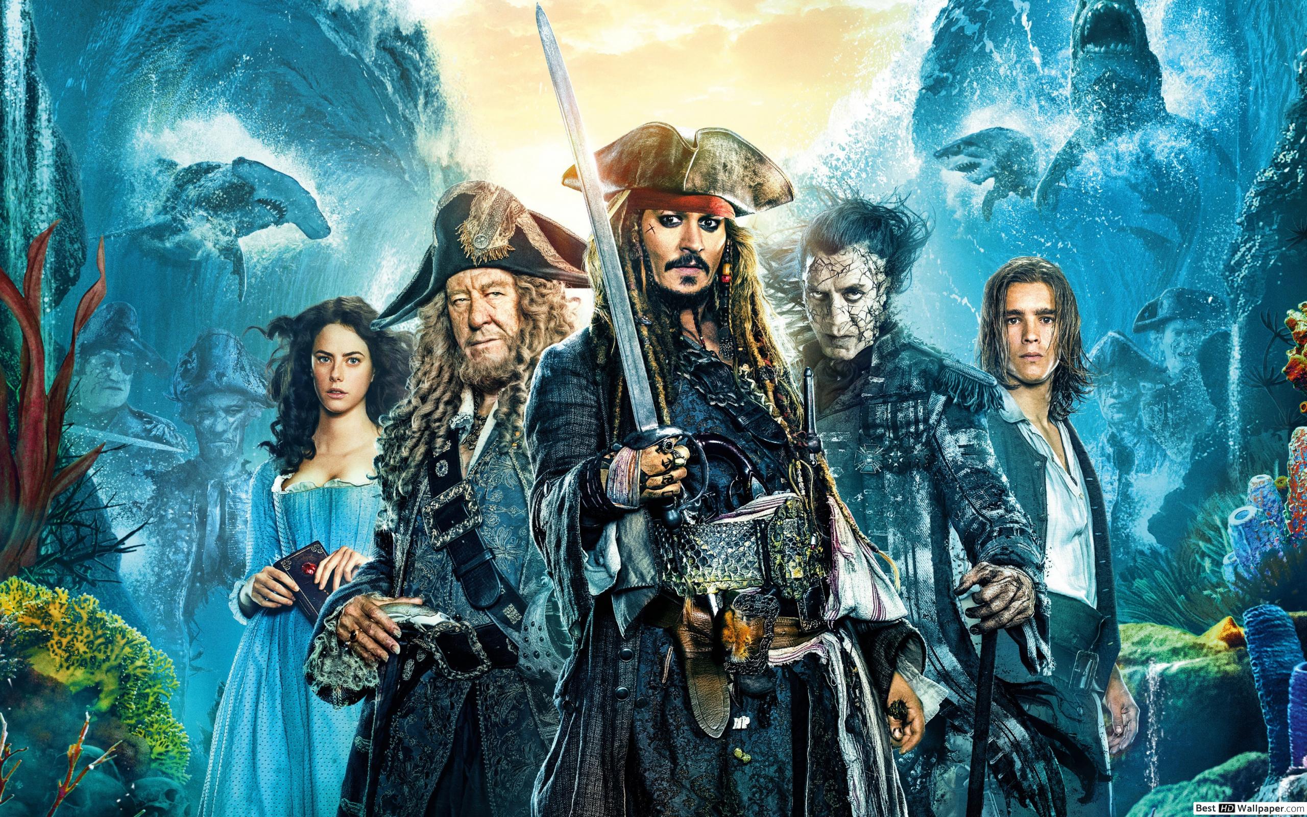 Captain Jack Sparrow Dead Man Tells No Tales - HD Wallpaper 