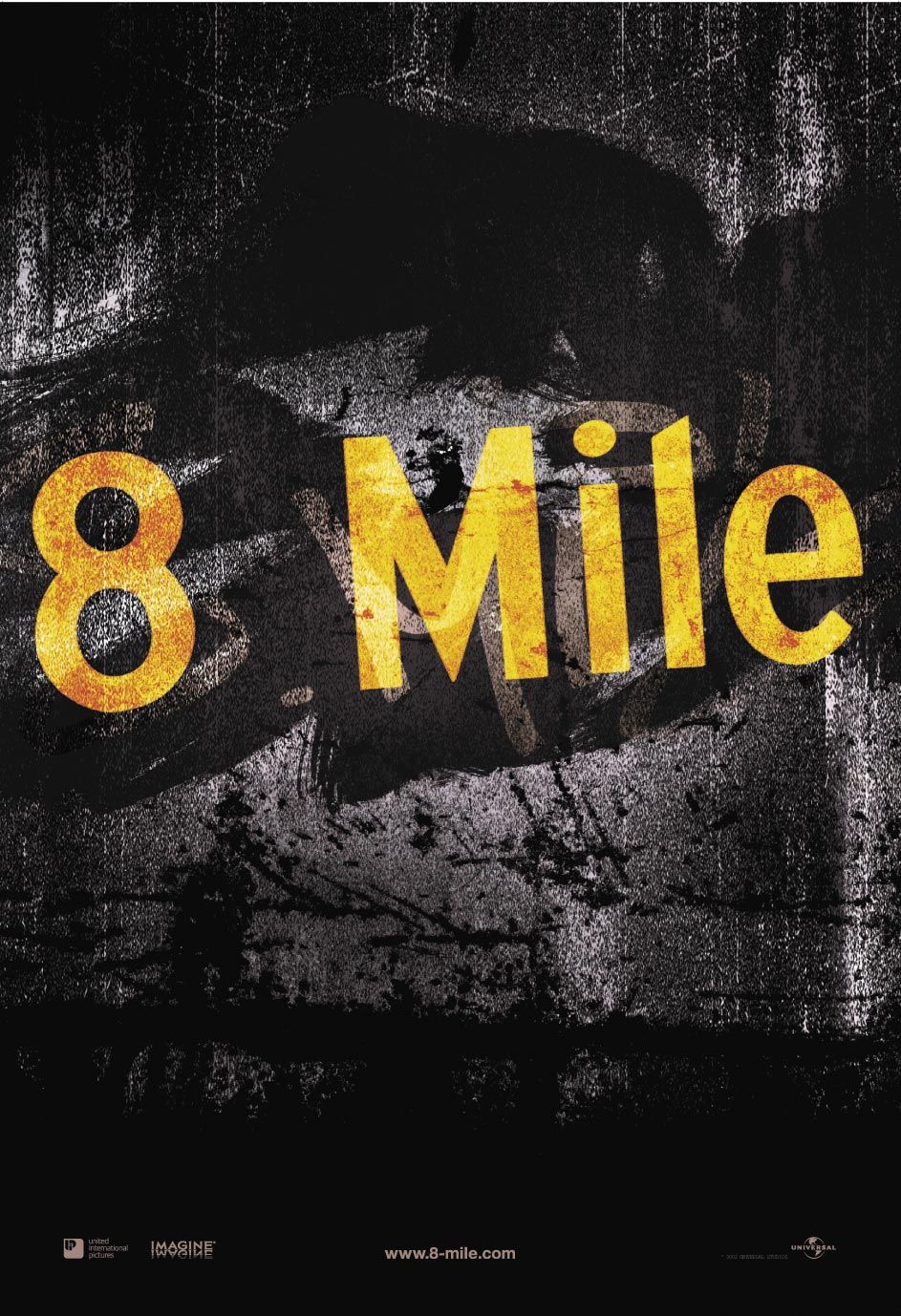8 Mile Movie Poster - HD Wallpaper 