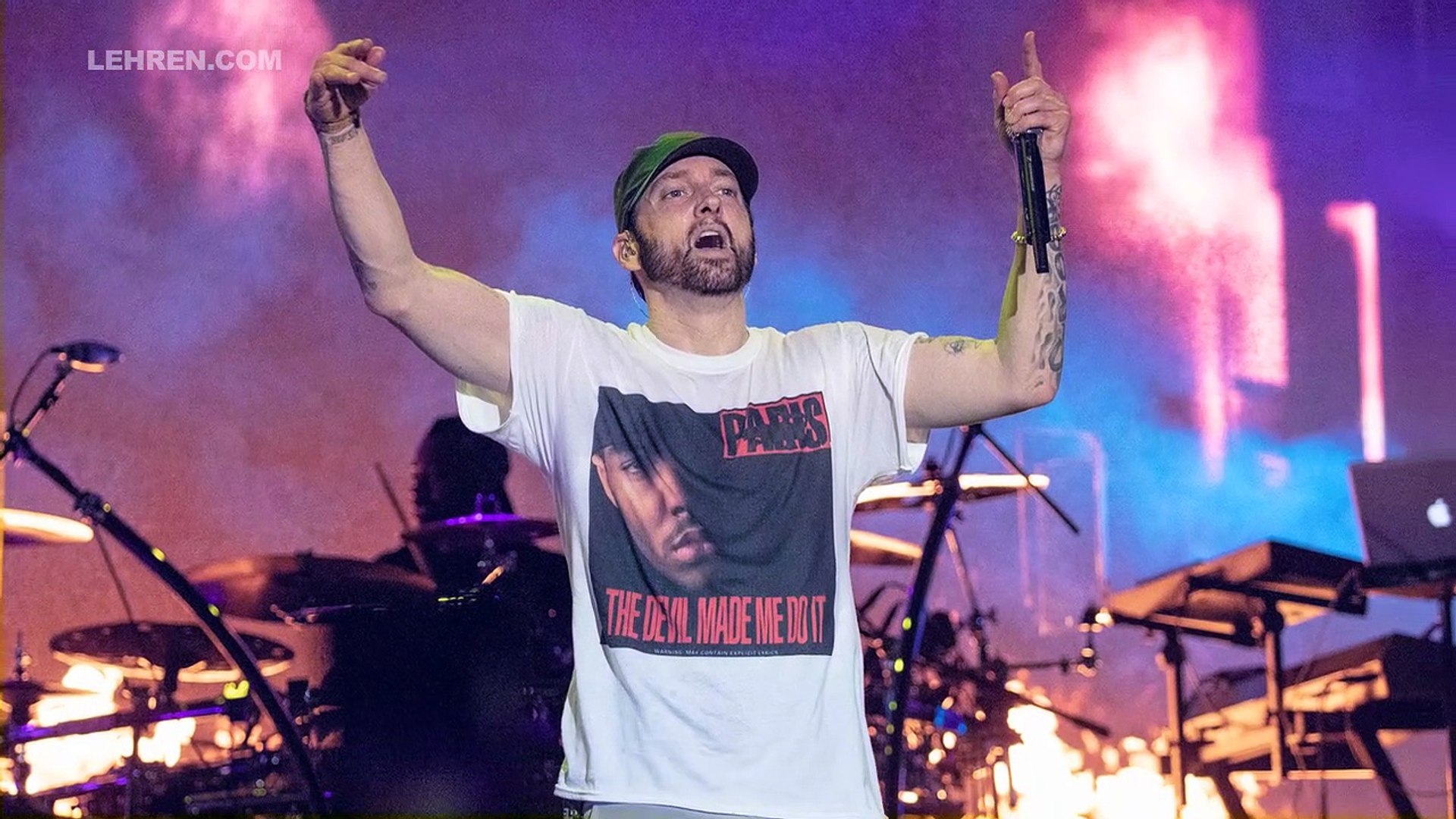 Eminem Concert 2018 - HD Wallpaper 