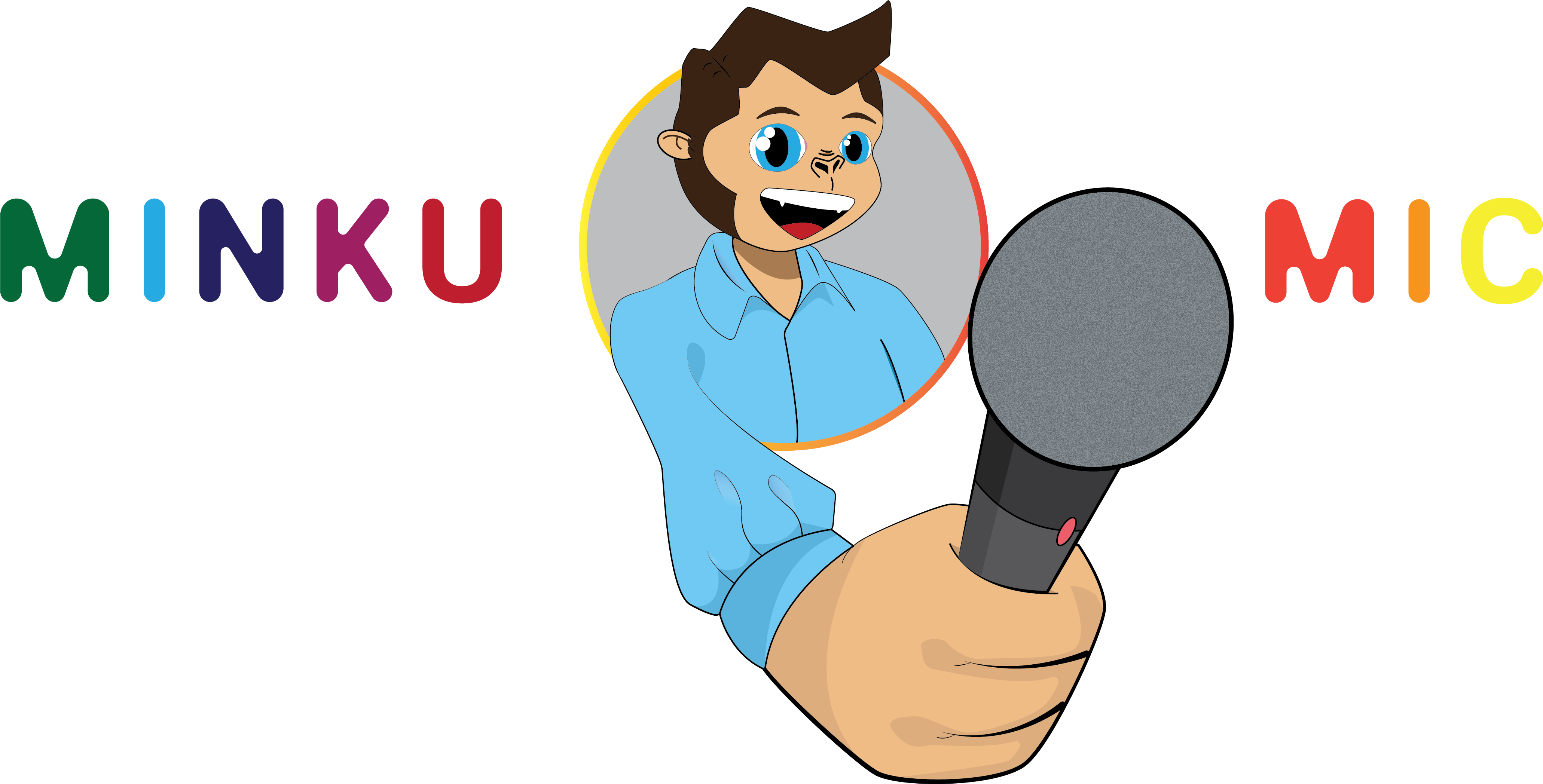 Minku Mic - Cartoon - HD Wallpaper 