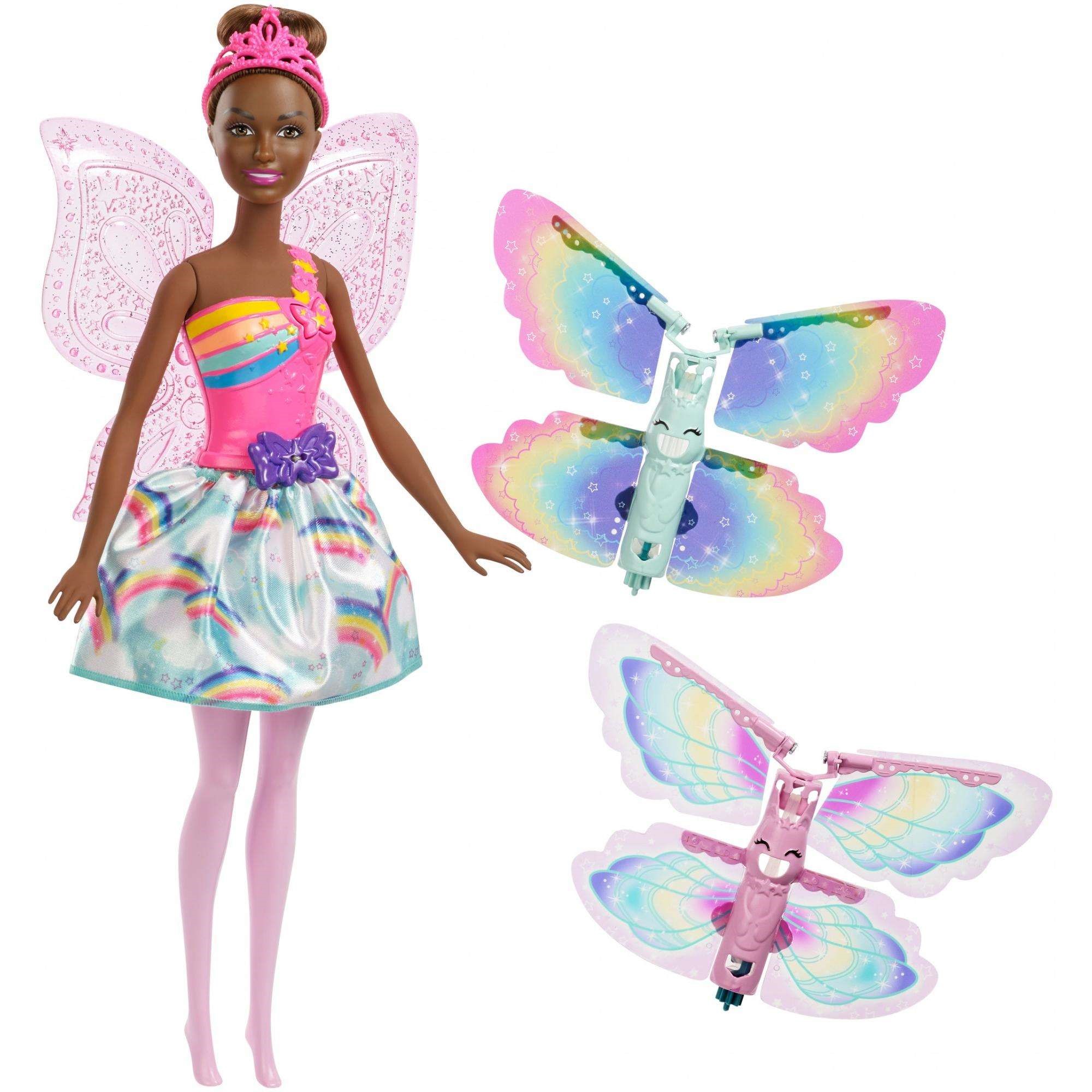 Barbie Dreamtopia Flying Wings Fairy Doll - HD Wallpaper 