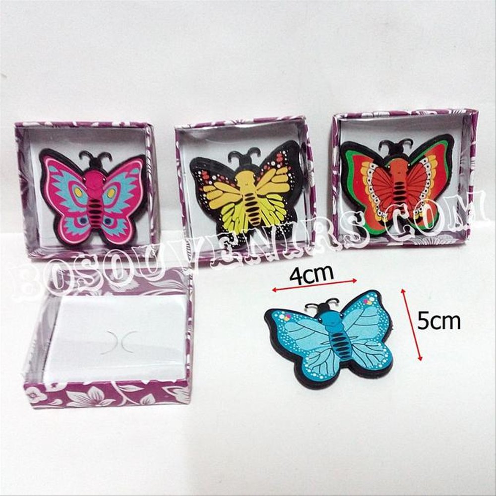 Magnet Kulkas Kupu Kupu Dan Box Mika - HD Wallpaper 