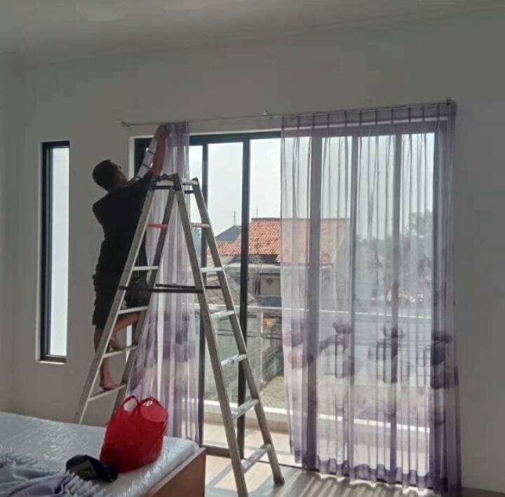 Gorden Pitras/gorden Kupu-kupu/gorden Tipis Stok Terbatas - Window Covering - HD Wallpaper 