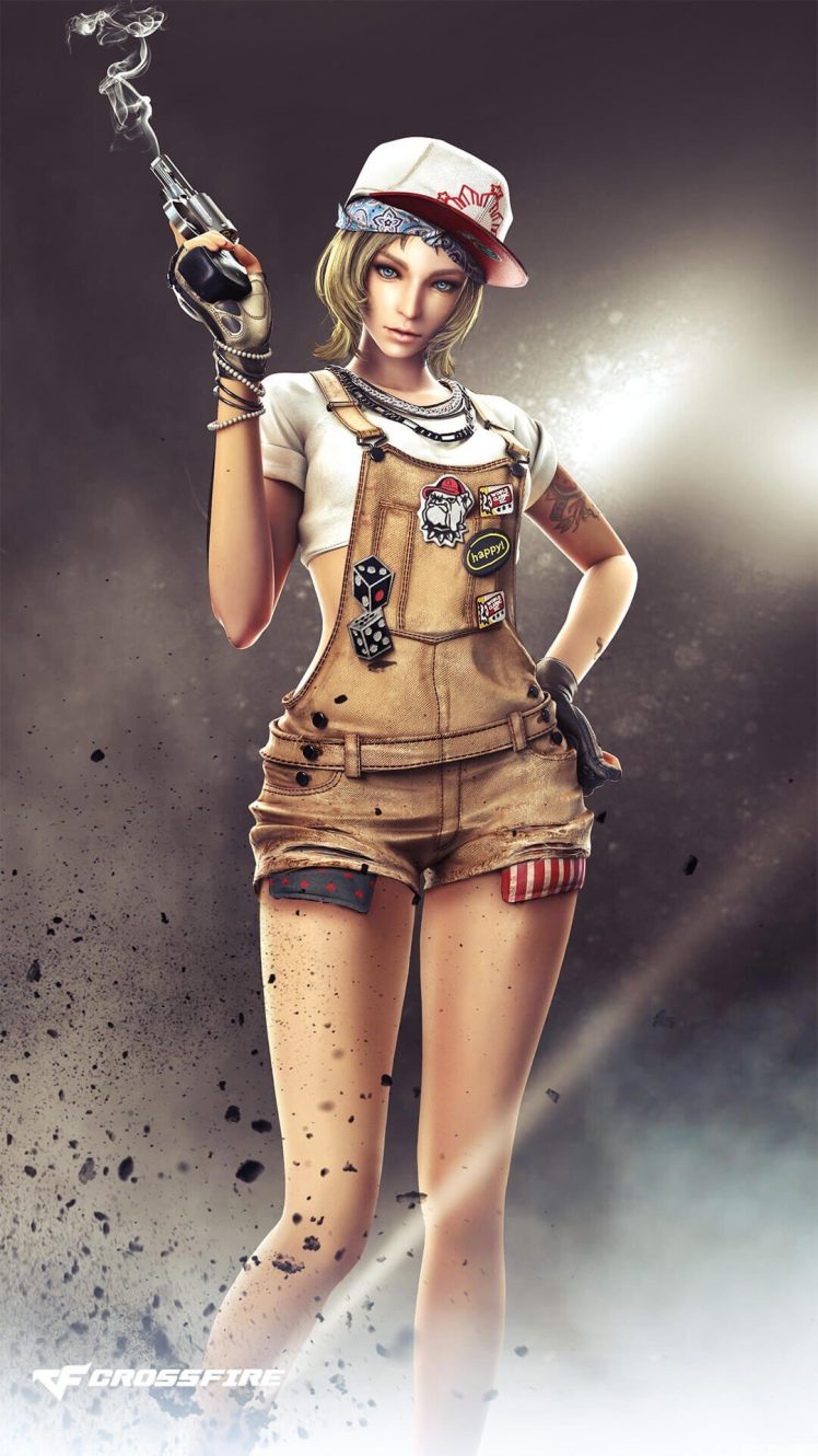 Cross Fire Girl - HD Wallpaper 