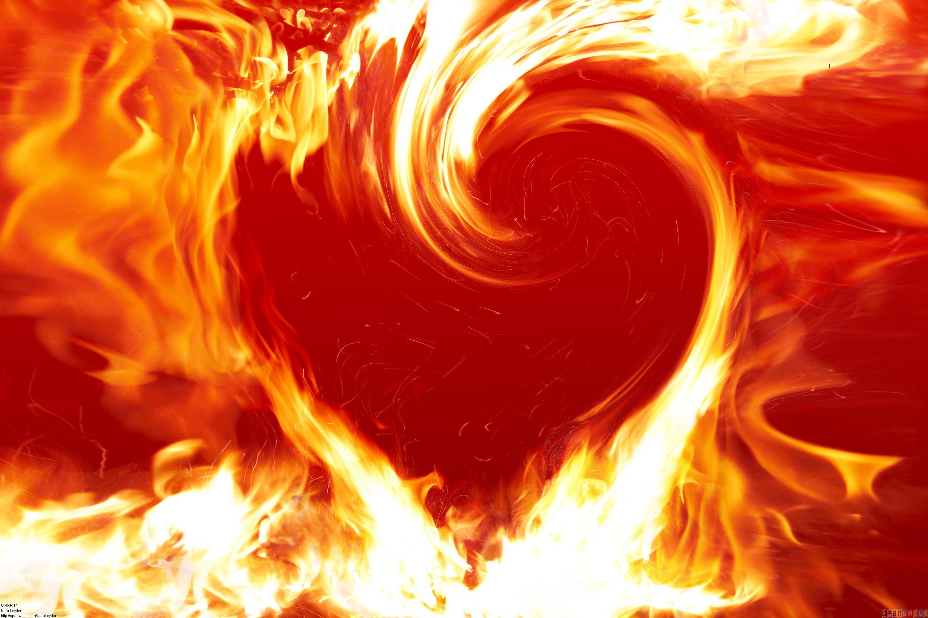 Hd Wallpapers 3000 X 2000 Wallpaper High Definitionhd - Broken Fire Heart - HD Wallpaper 