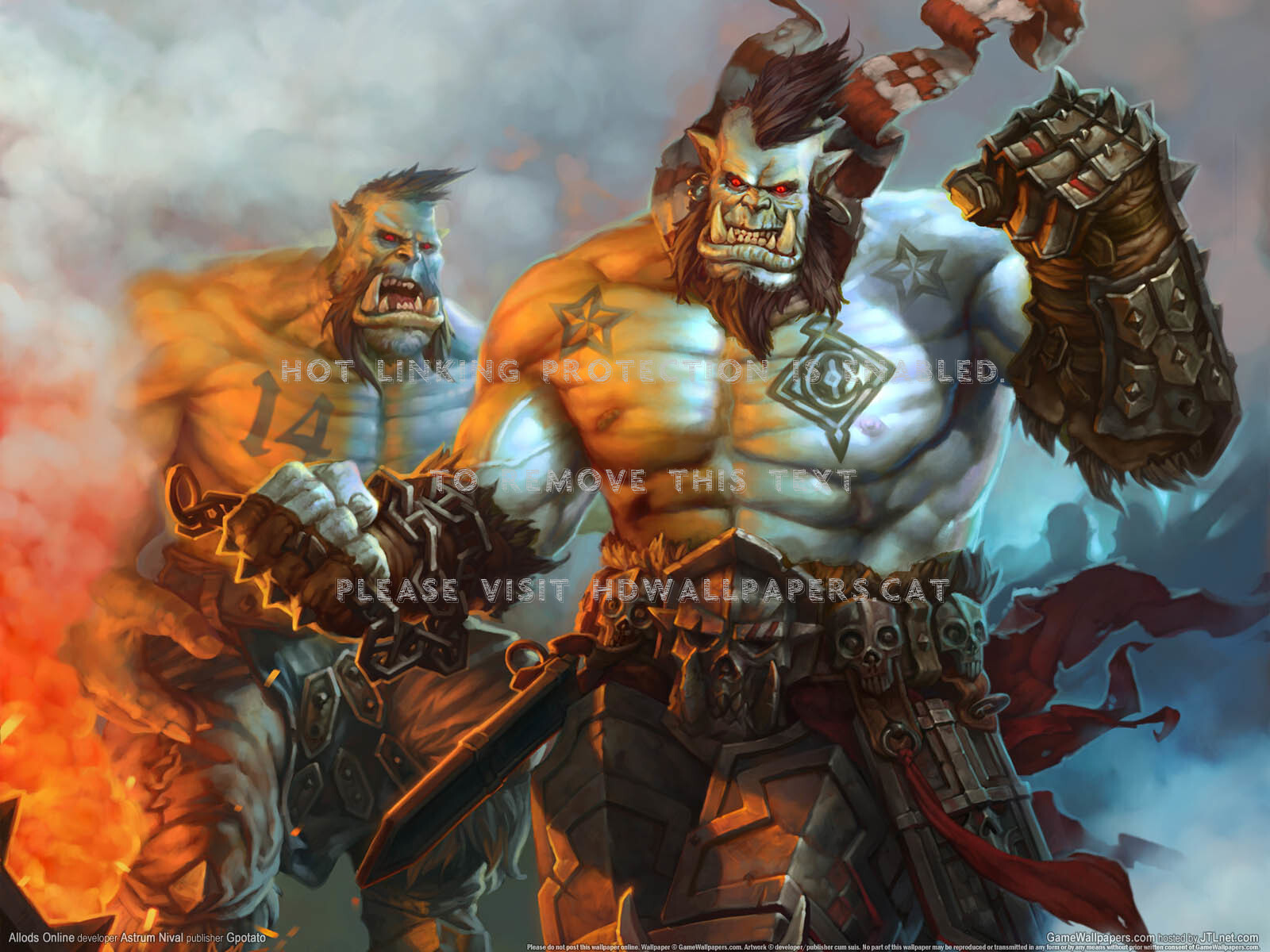 Hell Boys Hd Adventure Action Video Game 3d - Allods Online Orc - HD Wallpaper 