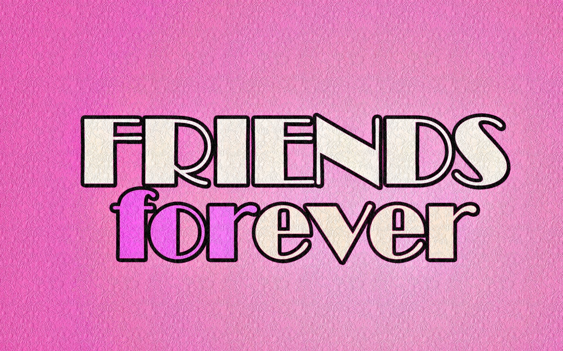 Friend Forever Logo Hd - HD Wallpaper 