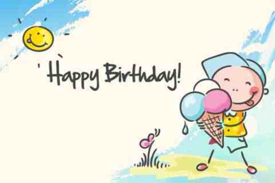 Birthday Wishes For Friend Cartoon - 1100x733 Wallpaper 