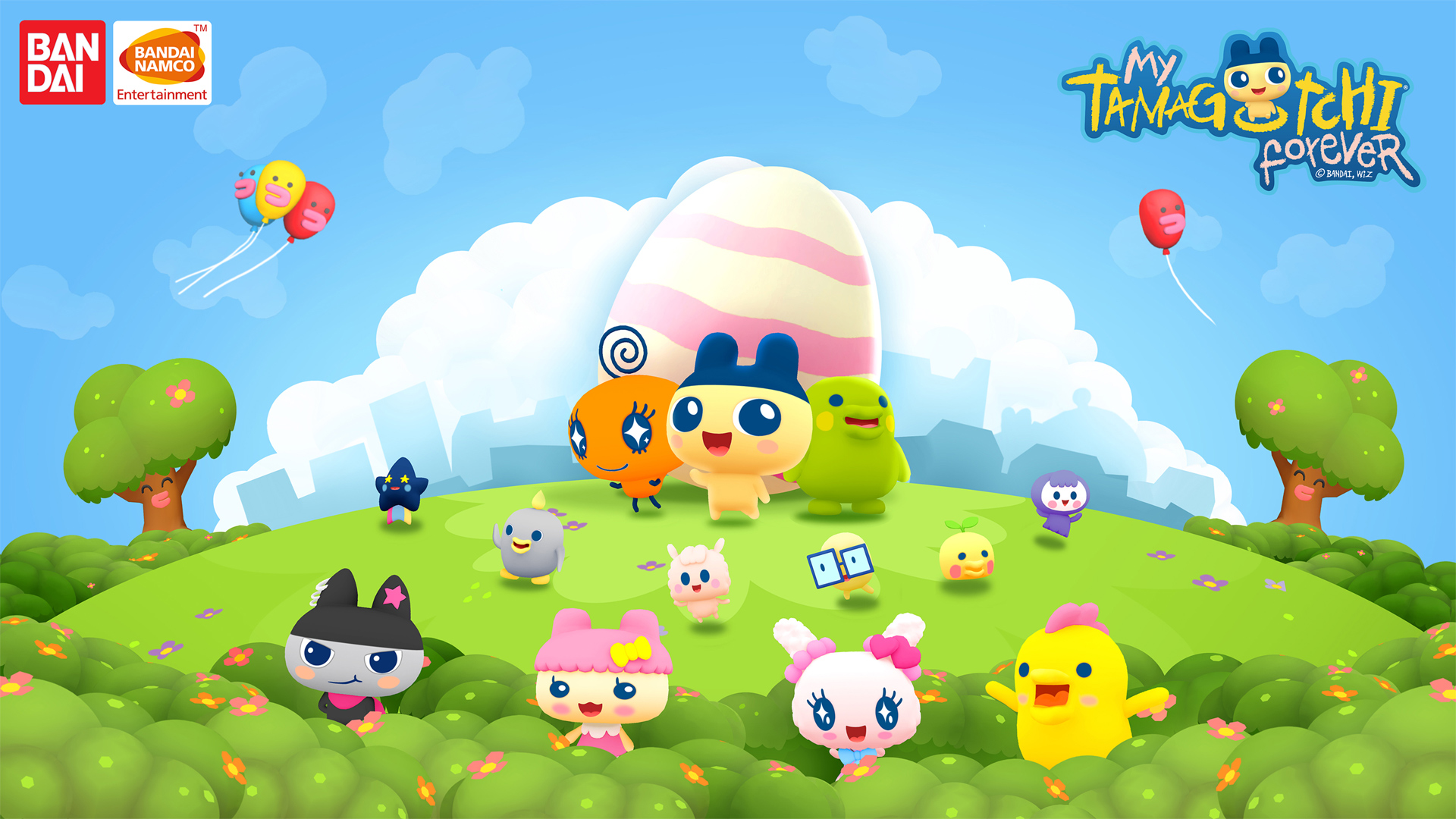 Game My Tamagotchi Forever - HD Wallpaper 