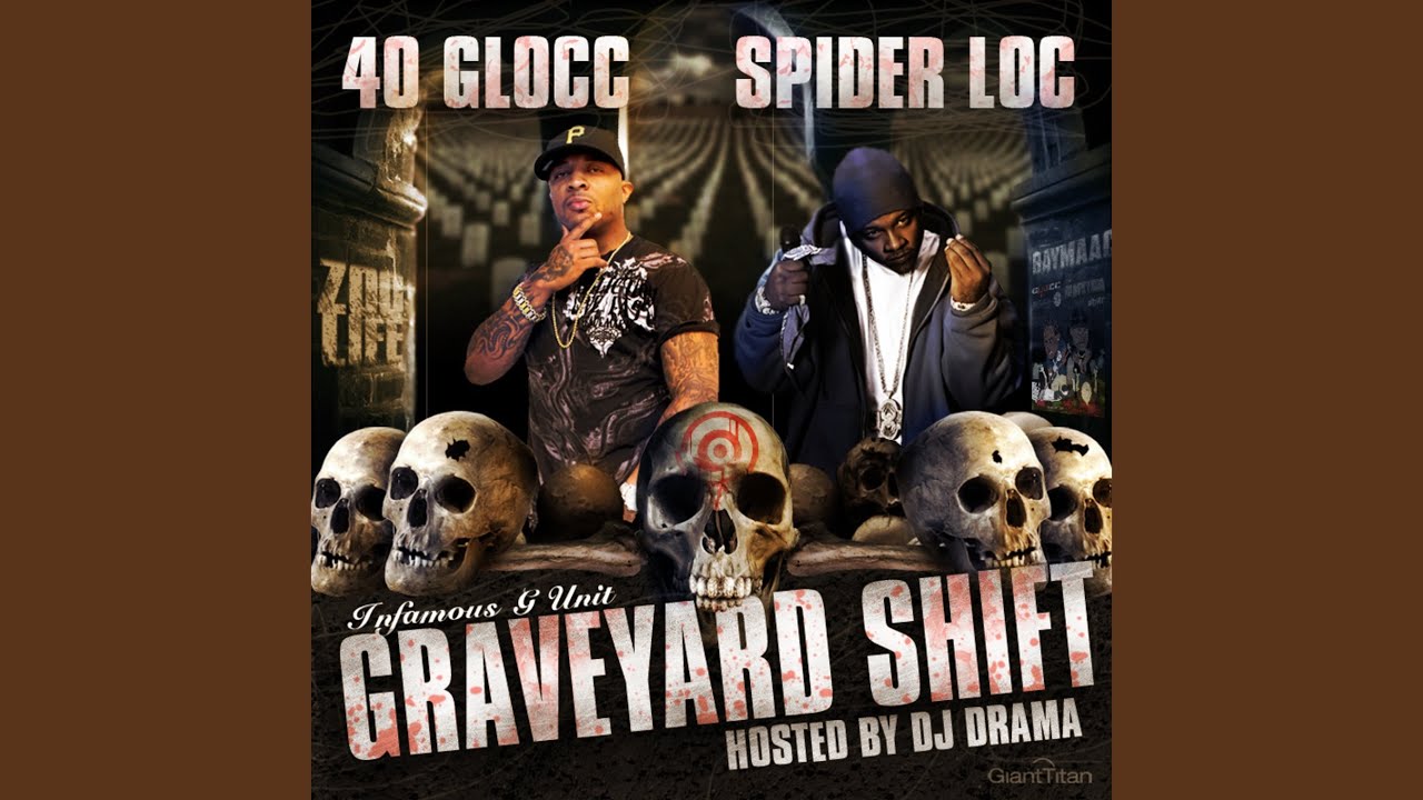 40 Glocc Spider Loc Graveyard Shift - HD Wallpaper 