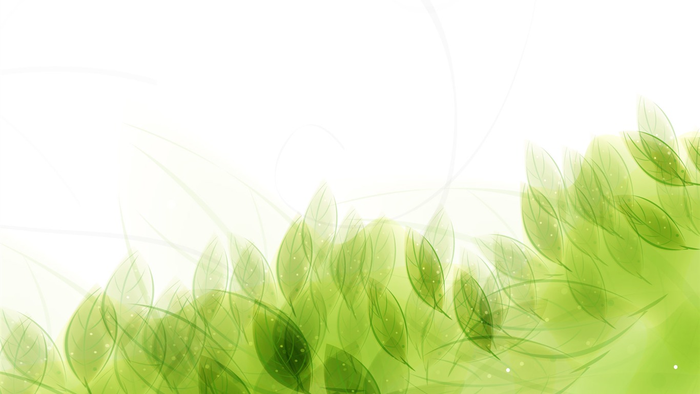 Full Hd P Bright Wallpapers Hd, Desktop Backgrounds - Vector Green Leaves  Background - 1366x768 Wallpaper 