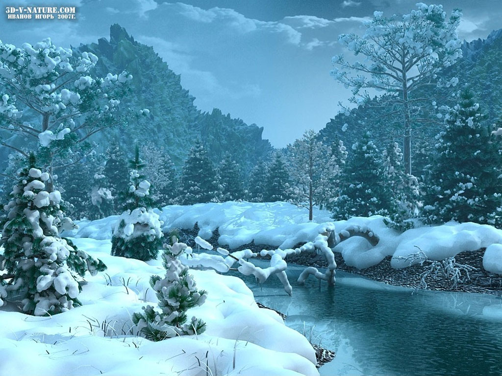 Winter Pictures Of Seasons - HD Wallpaper 