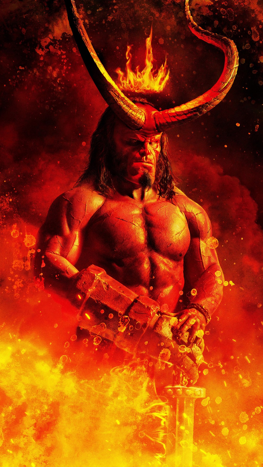 Hellboy Movie Poster - HD Wallpaper 