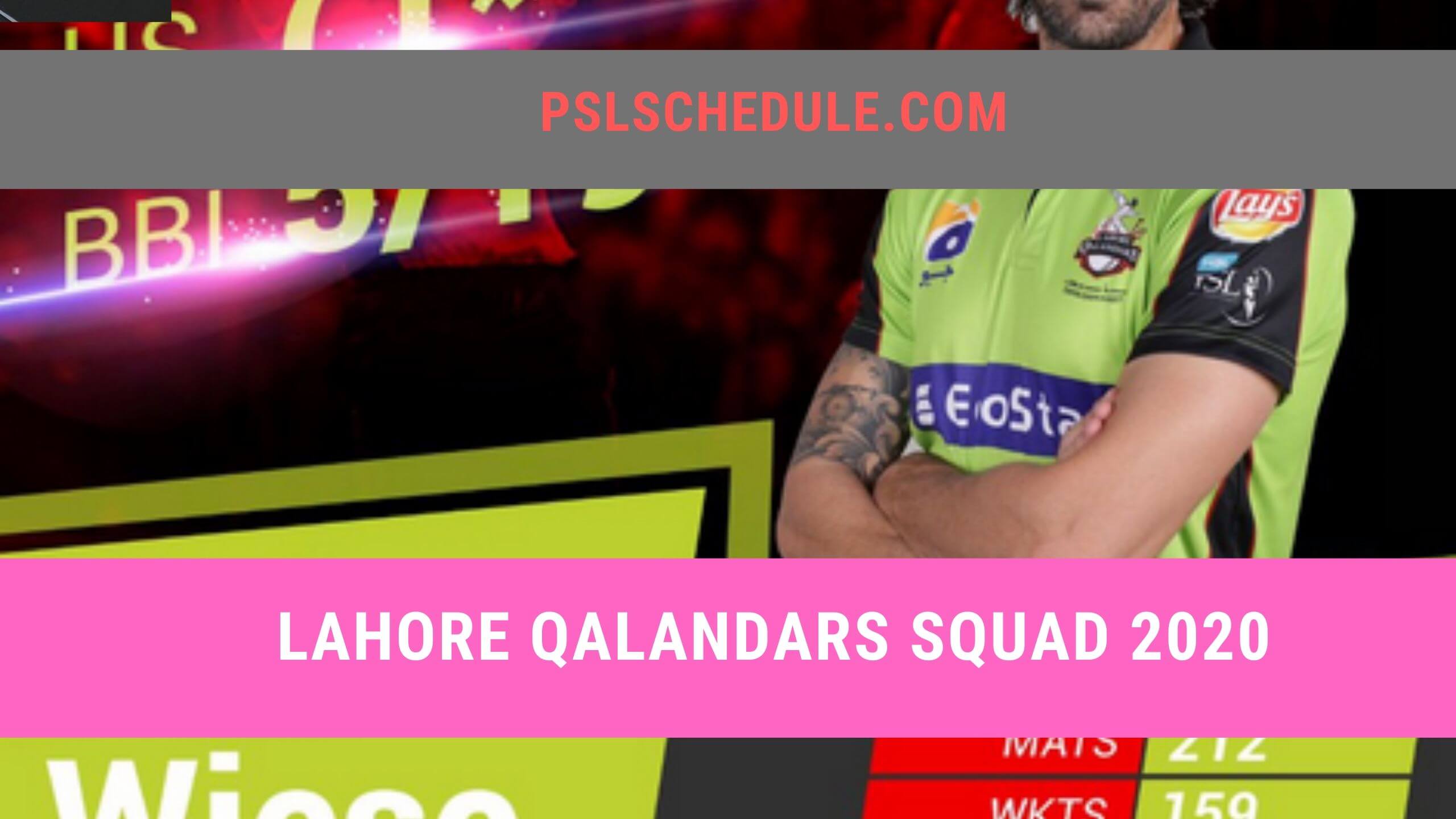 Lahore Calendar Team 2020 Psl - HD Wallpaper 