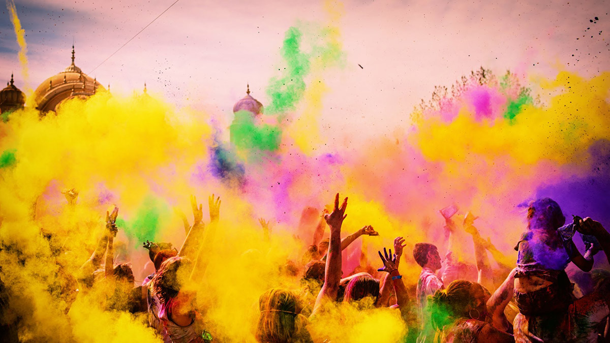 Holi Festival - HD Wallpaper 
