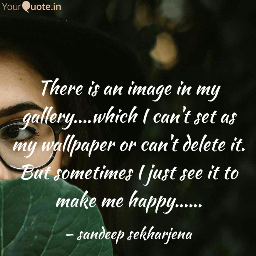 There Image My Gallery I T Set My Wallpaper T Delete - Poster - HD Wallpaper 