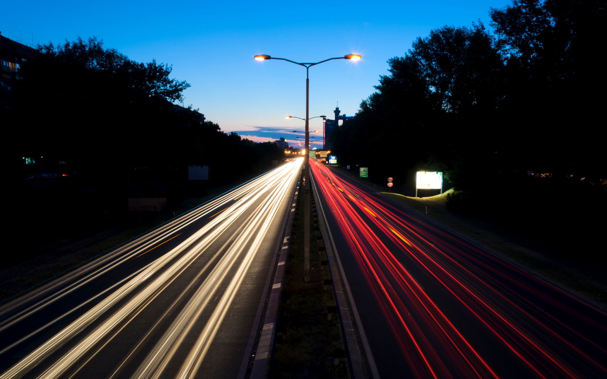 道路 夜景 - HD Wallpaper 