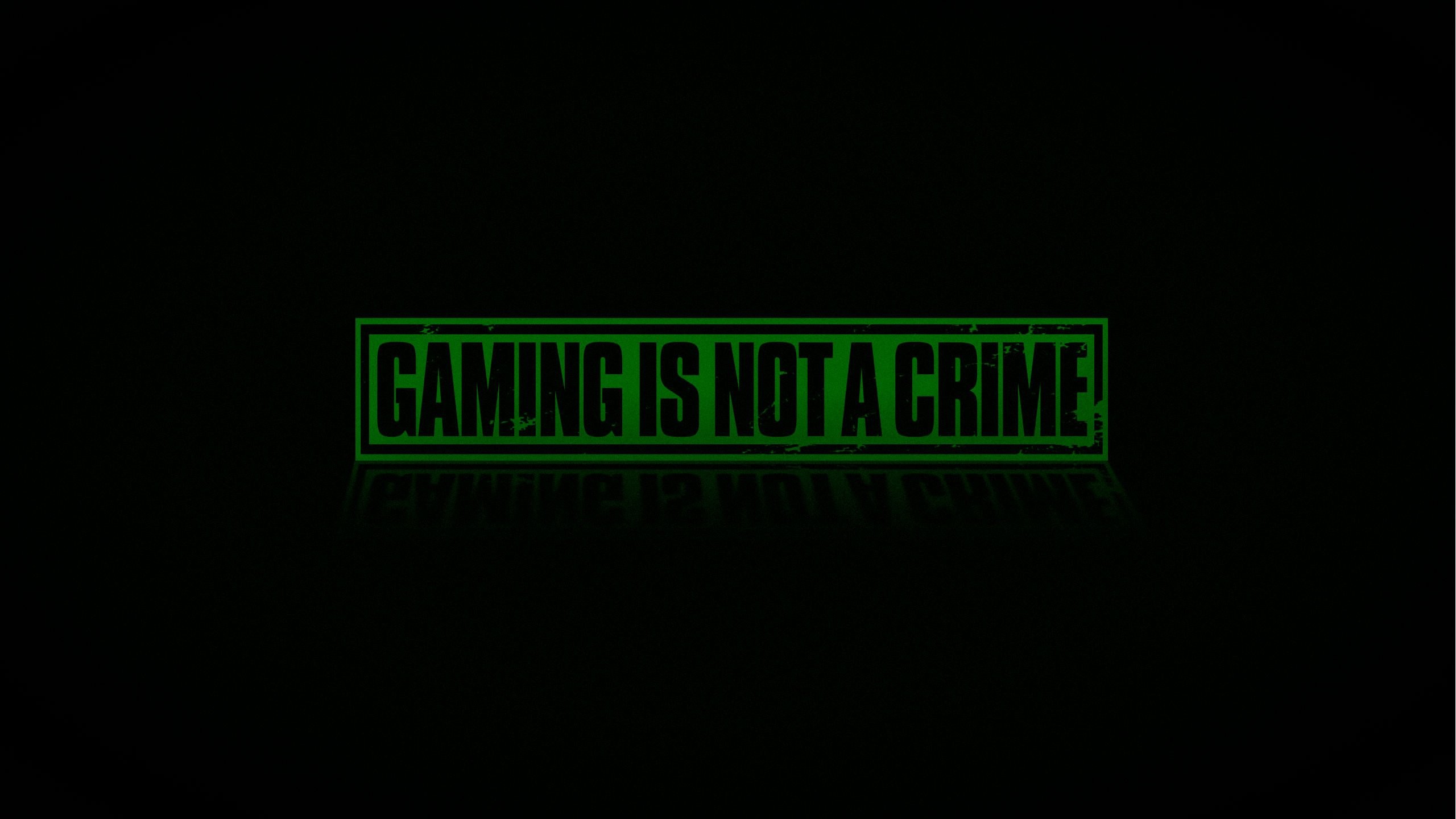 Game Is Not A Crime - HD Wallpaper 