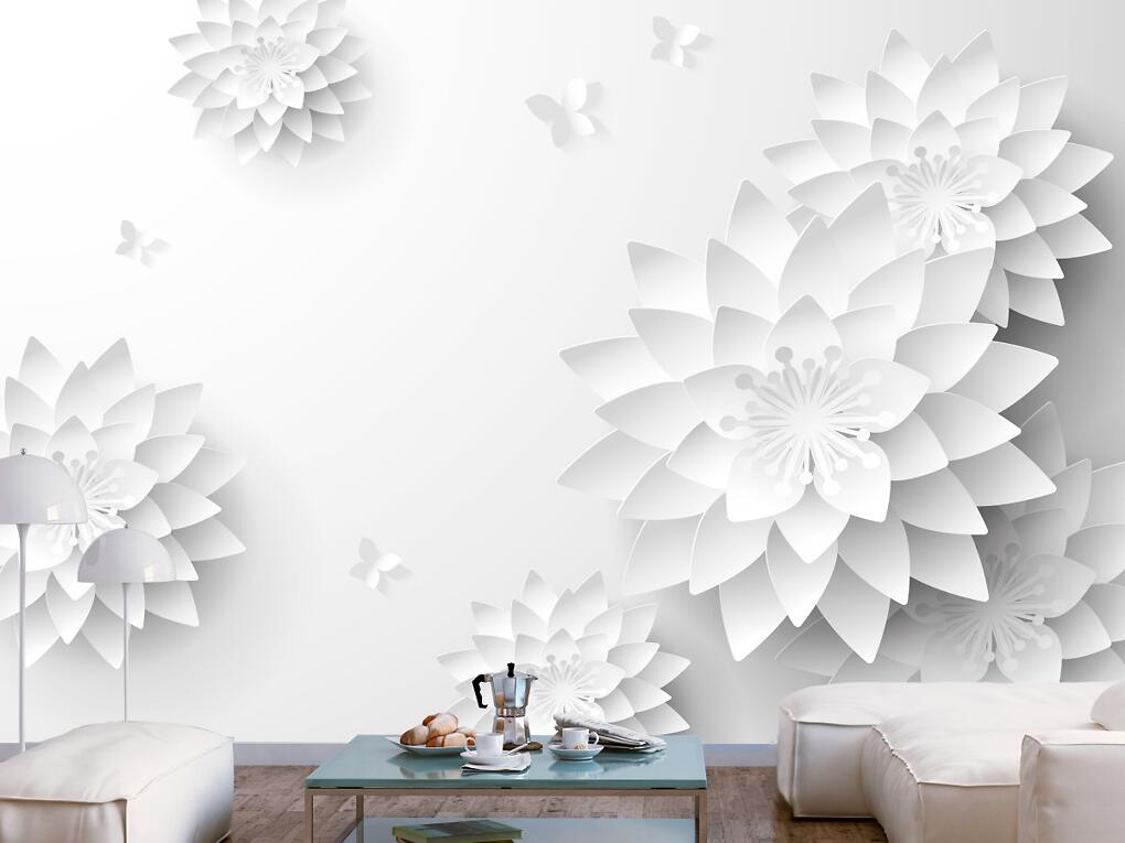 Samolepicí Tapeta Orientální Květy - Tapeta Orientalni Kvety - HD Wallpaper 