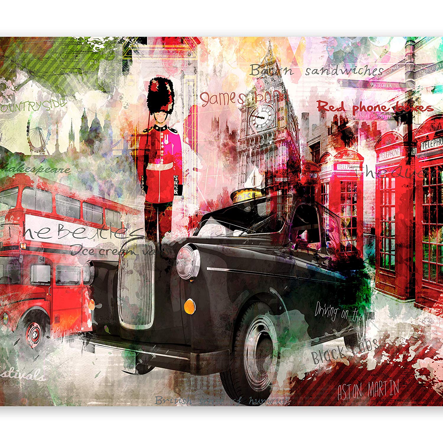 Carta Da Parati Tema Londra - HD Wallpaper 