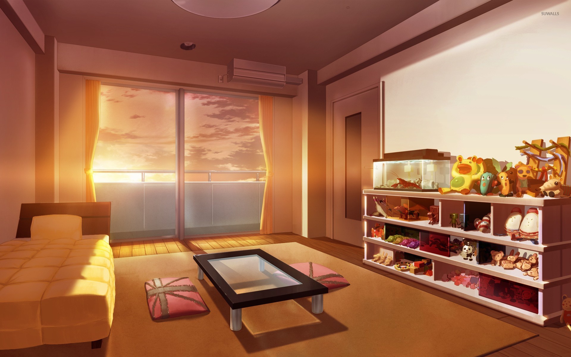 Visual Novel Background Room - HD Wallpaper 