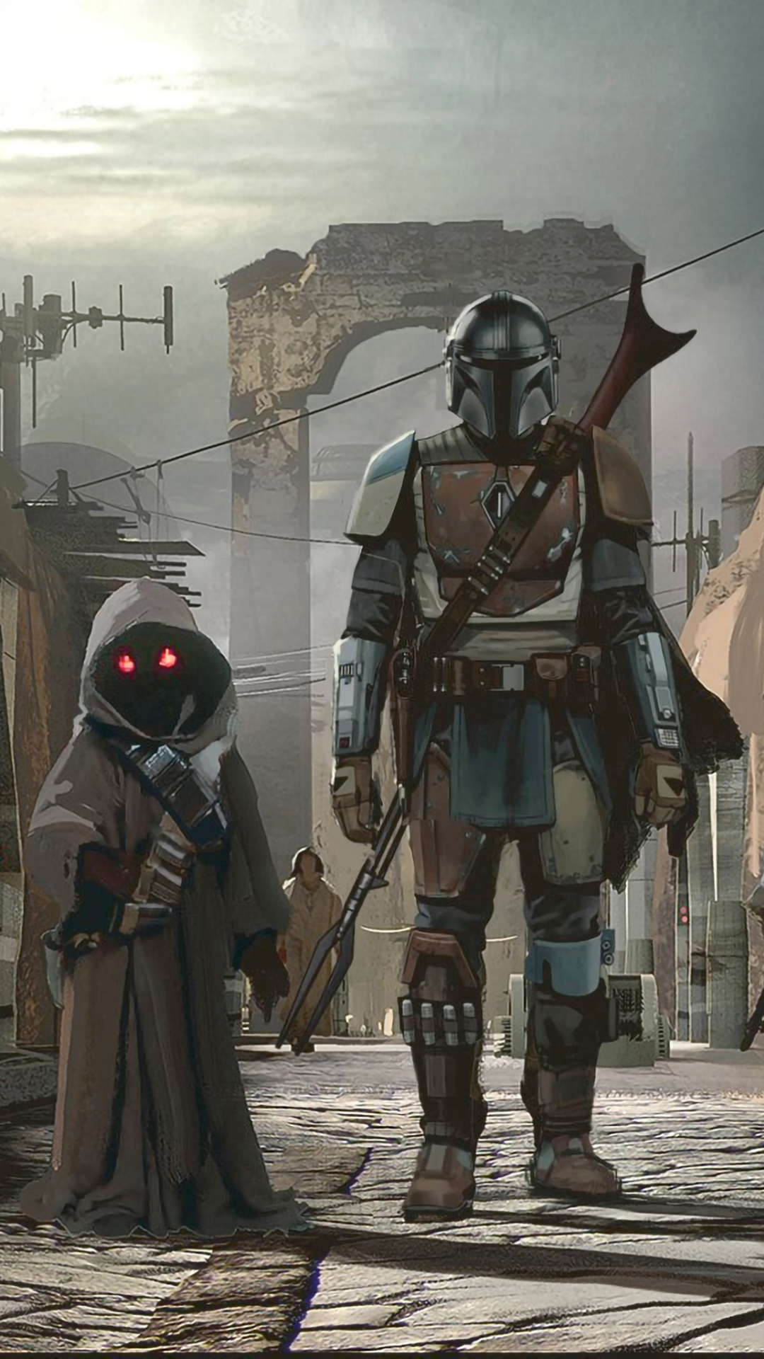 Mandalorian Concept Art - HD Wallpaper 