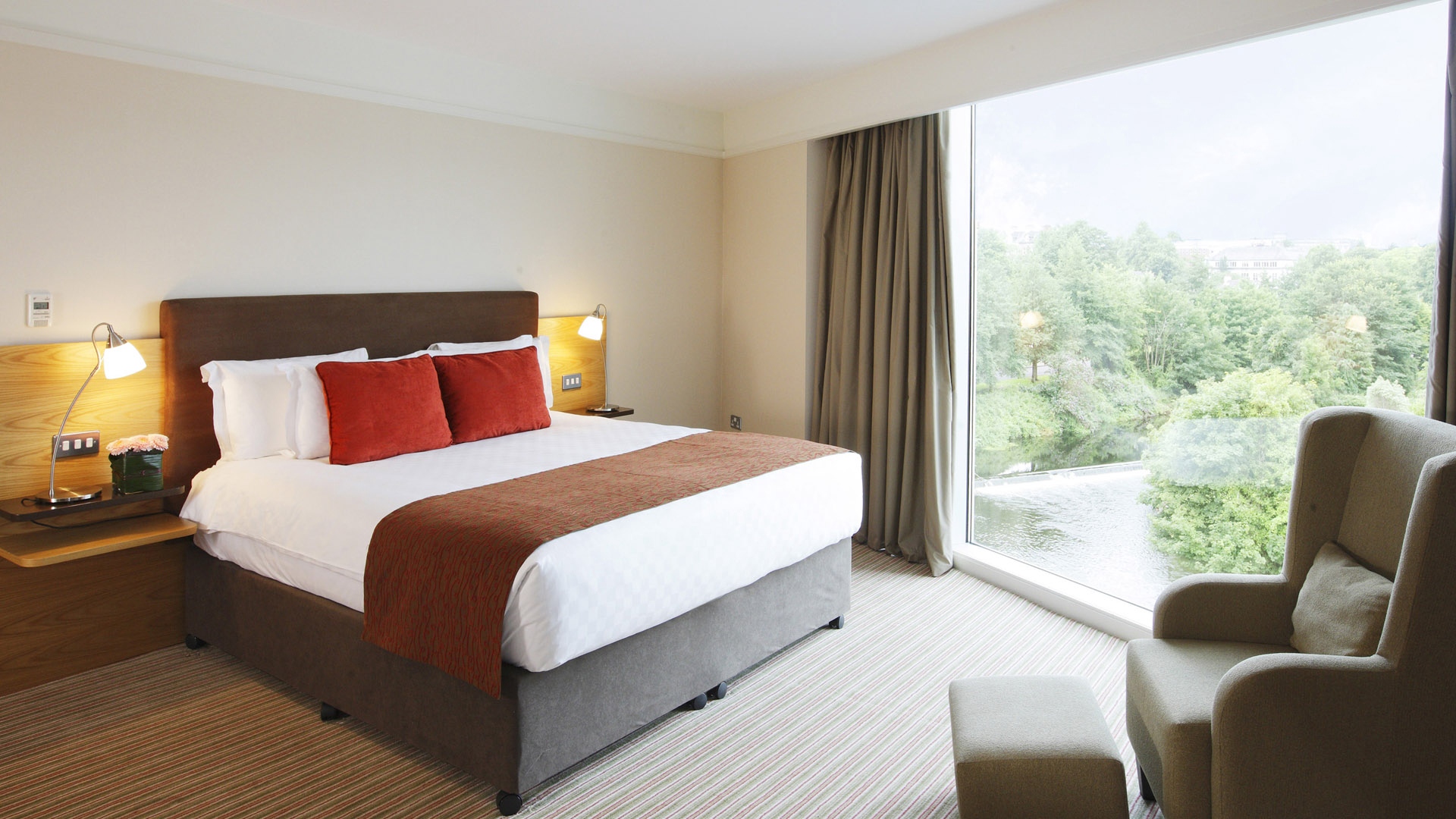 Wallpaper Bed, Bedroom, Chair, Style - Bed 1080p - HD Wallpaper 