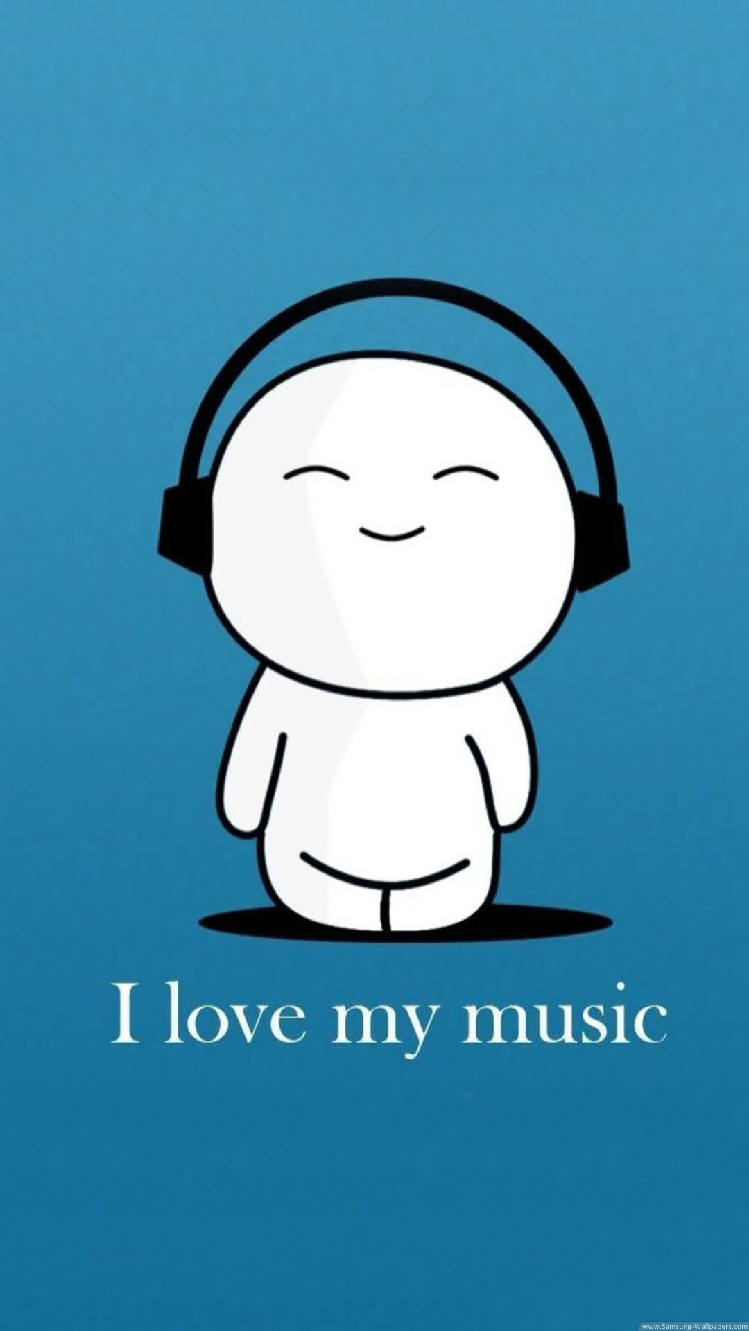 Iphone I Love My Music - HD Wallpaper 