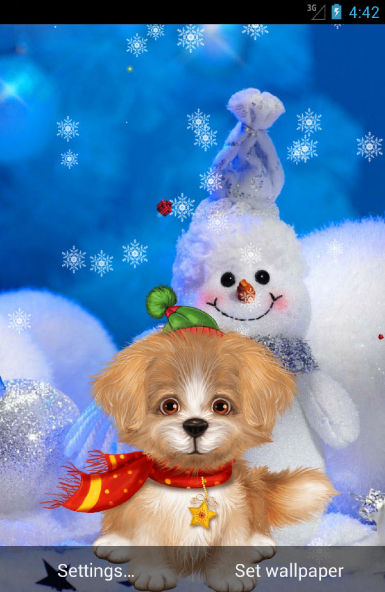 Christmas Live Wallpaper Full - HD Wallpaper 