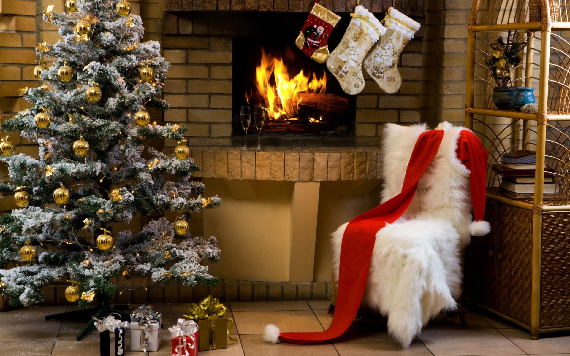 Santa Claus House - HD Wallpaper 