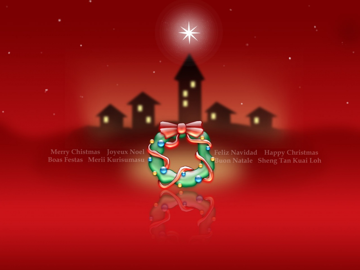 Merry Christmas And Happy New - HD Wallpaper 