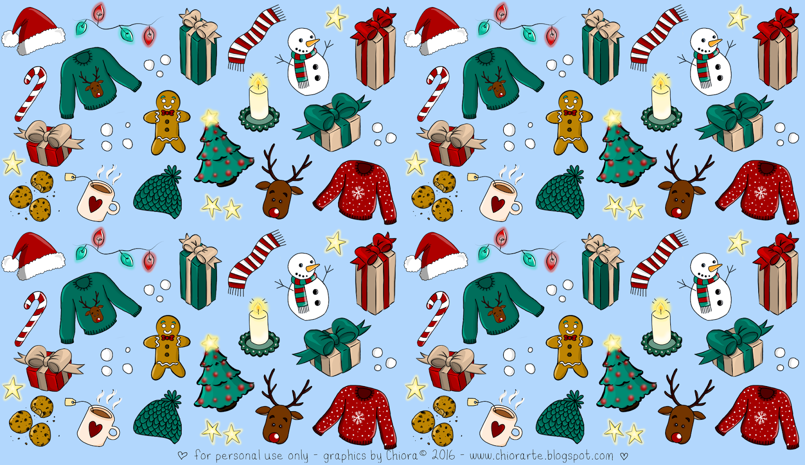 Pattern Natale - HD Wallpaper 