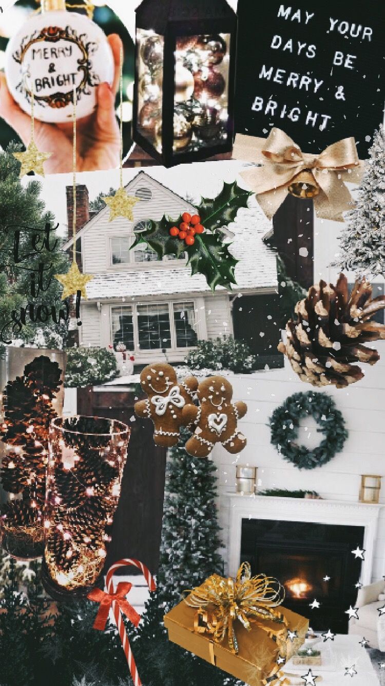 Vsco Christmas Backgrounds - HD Wallpaper 