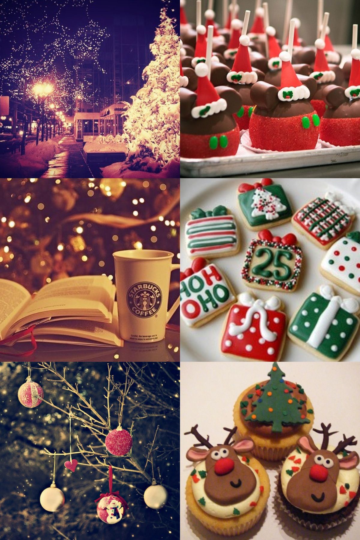 Christmas Wallpapers Collage - HD Wallpaper 