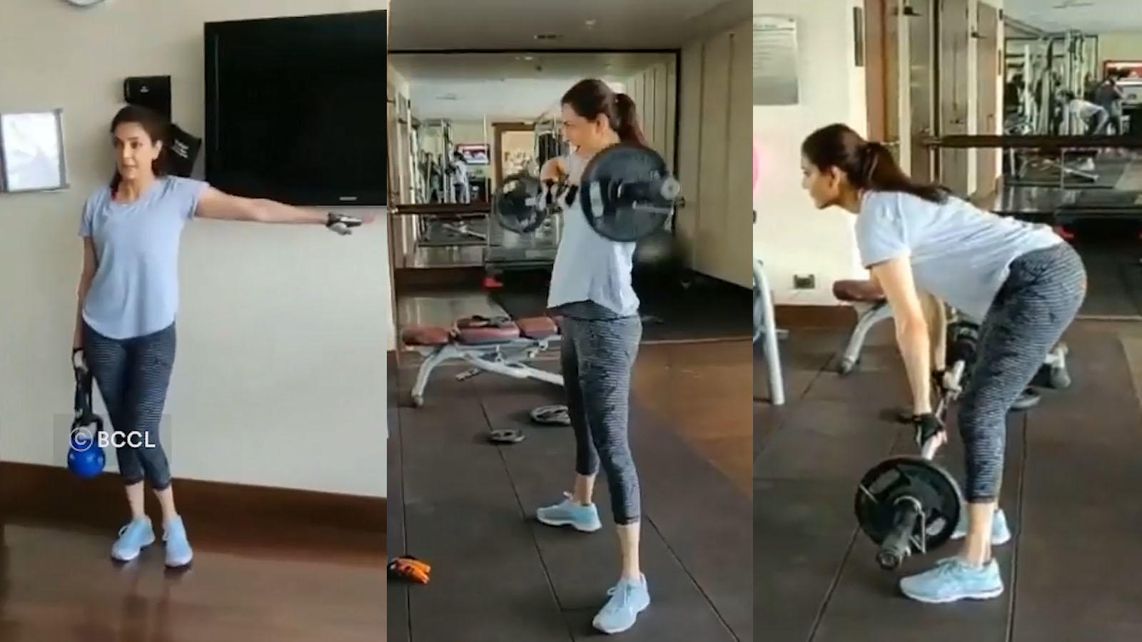 Kajal Agarwal Gym Workout - HD Wallpaper 