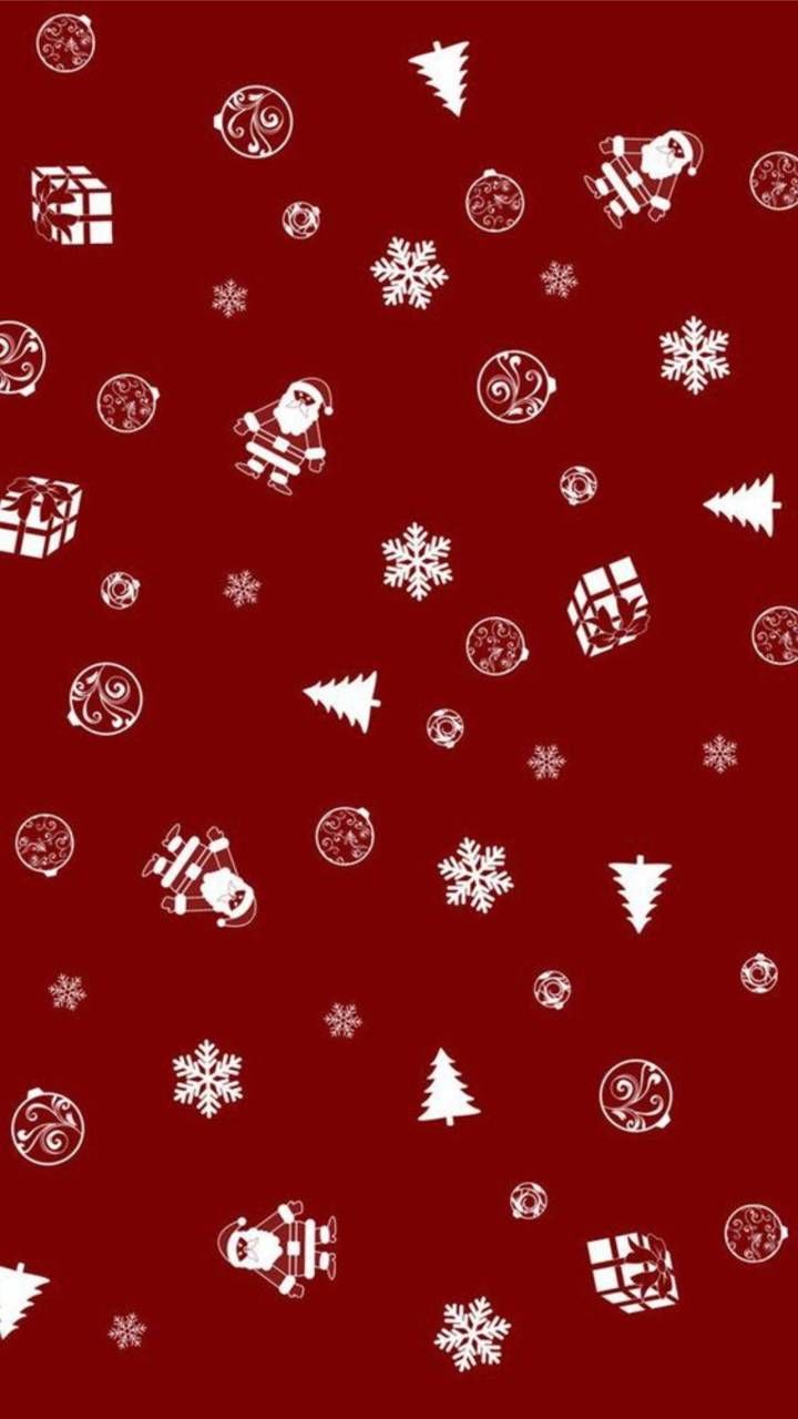 Christmas Pattern Wallpaper 1080p - HD Wallpaper 